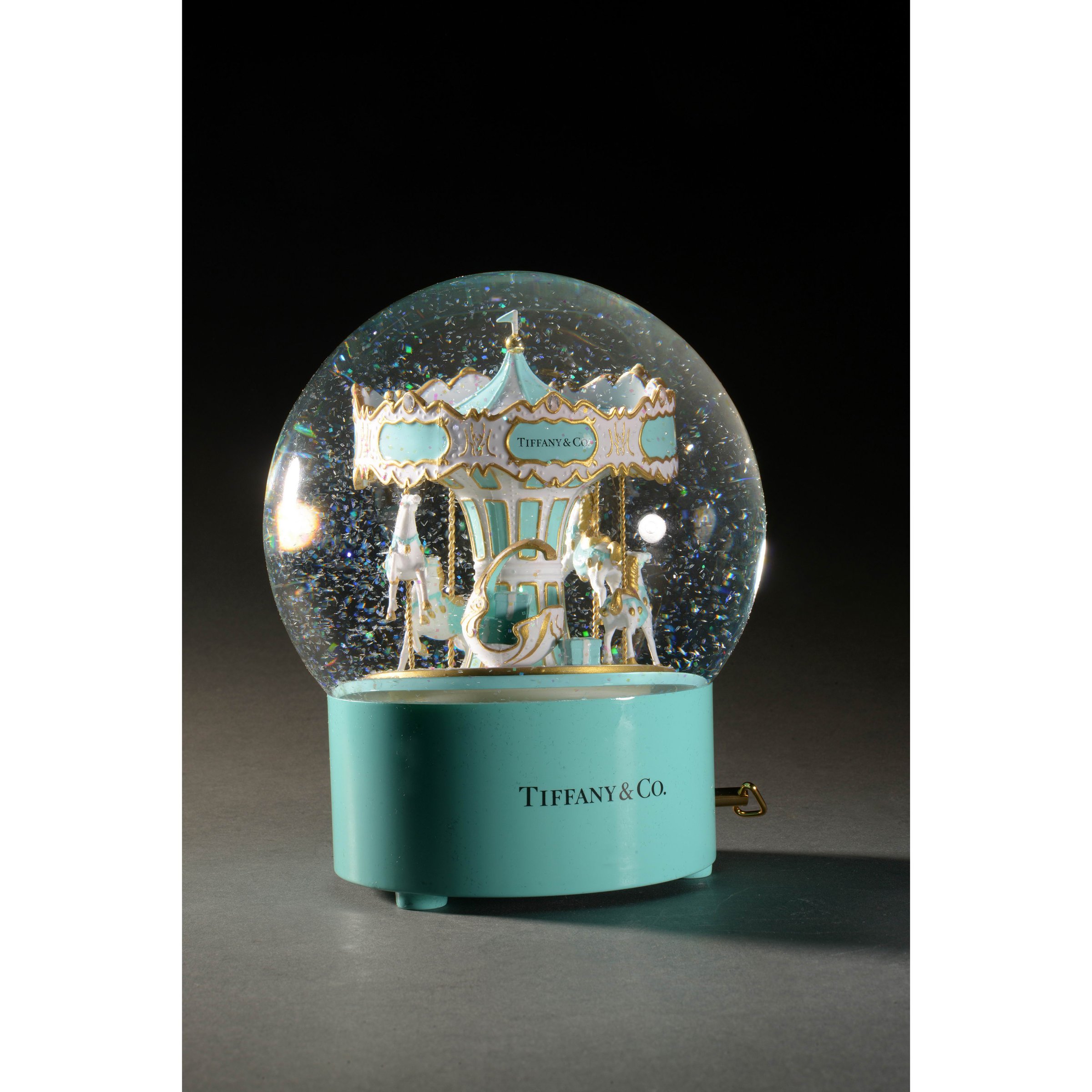 Tiffany & Co, Stunning Carousel Musical Globe