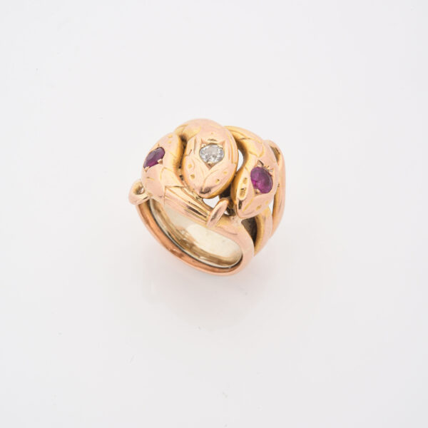 BAGUE TROIS SERPENTS – Image 2