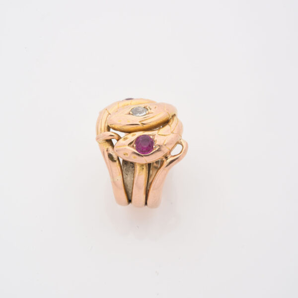 BAGUE TROIS SERPENTS – Image 3