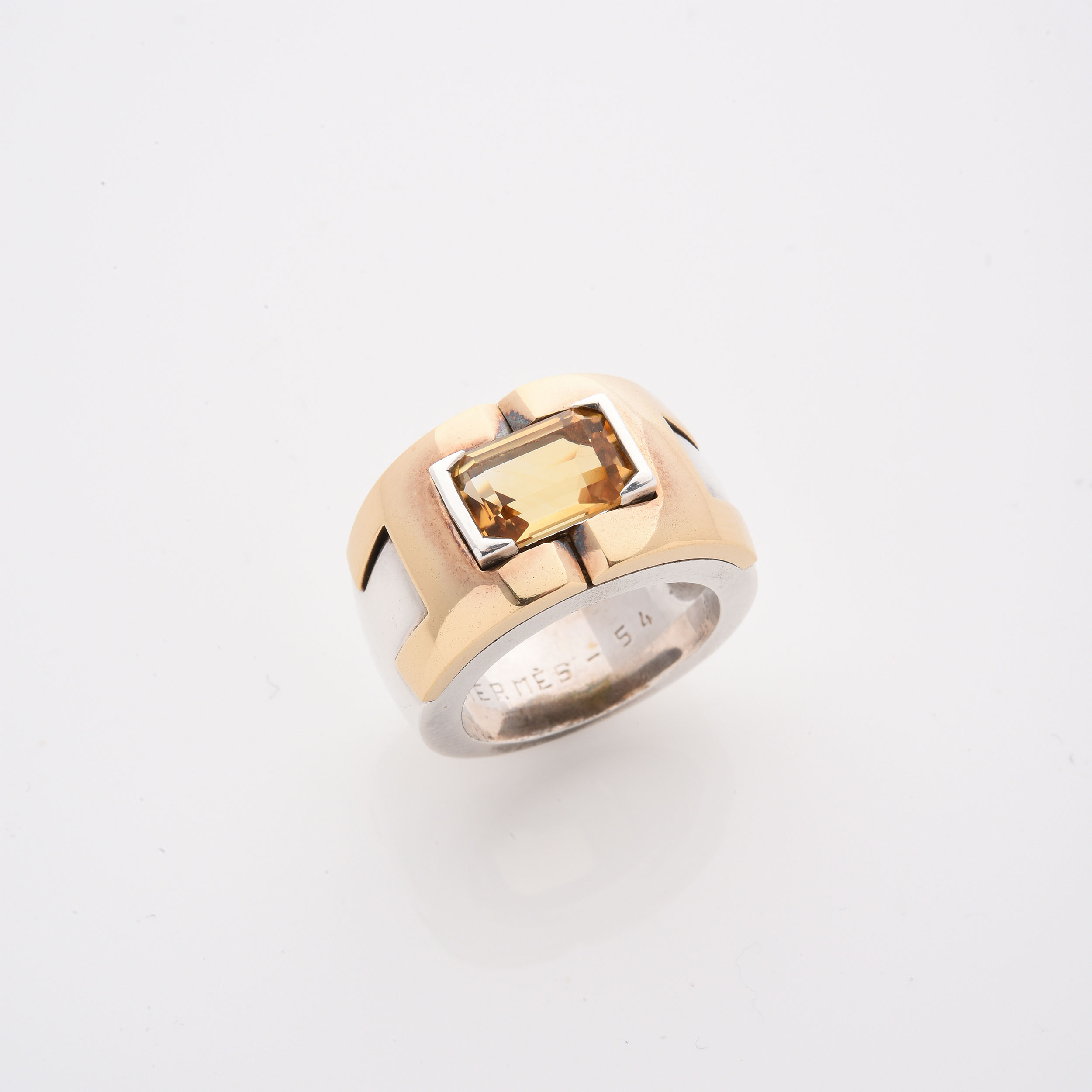 Hermès anillo Dorado Chapado en oro ref39588  Joli Closet
