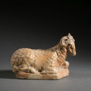 VASE DIT «PLASTIQUE». BÉLIER.