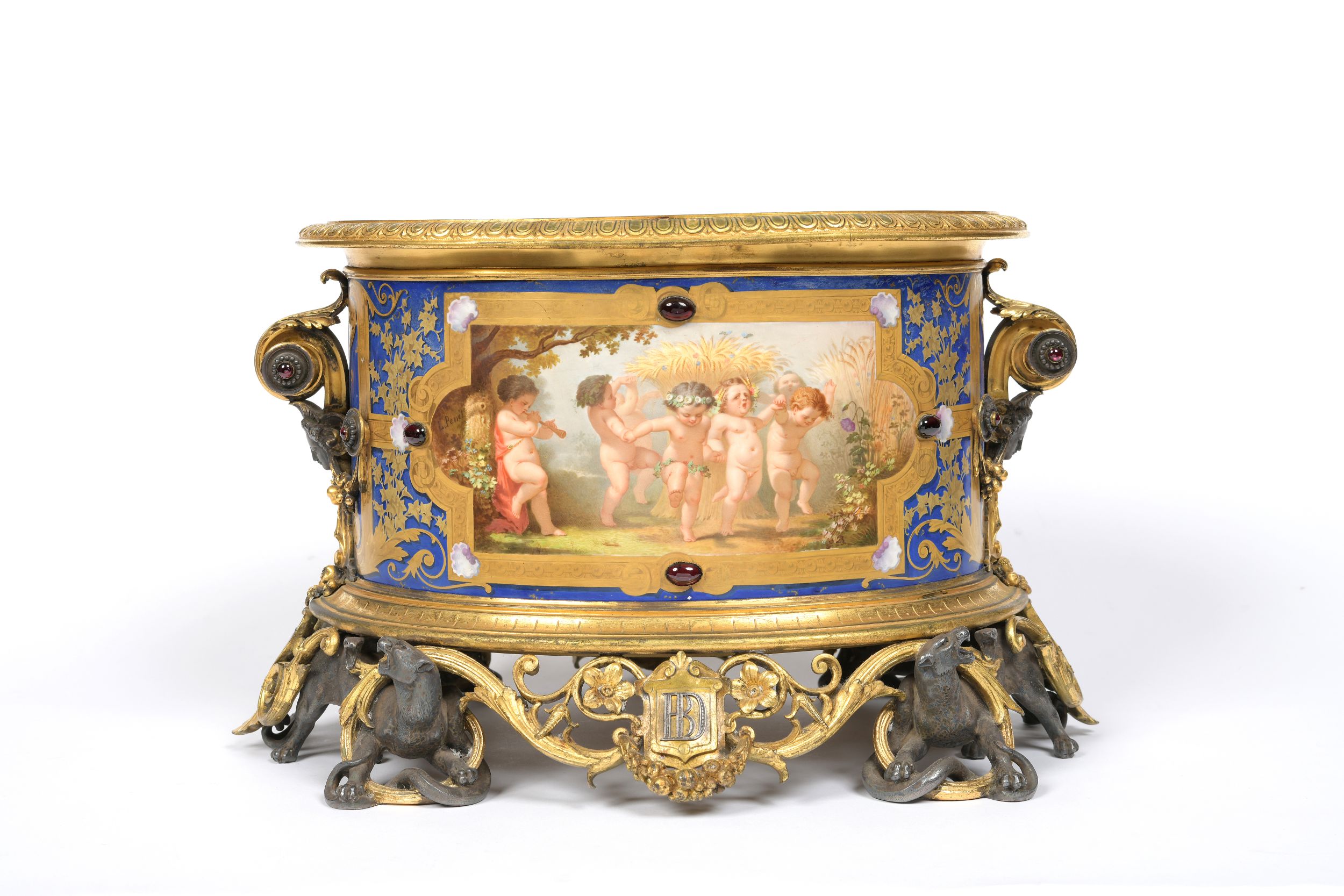 Jardinière en porcelaine de Sèvres – Image 3