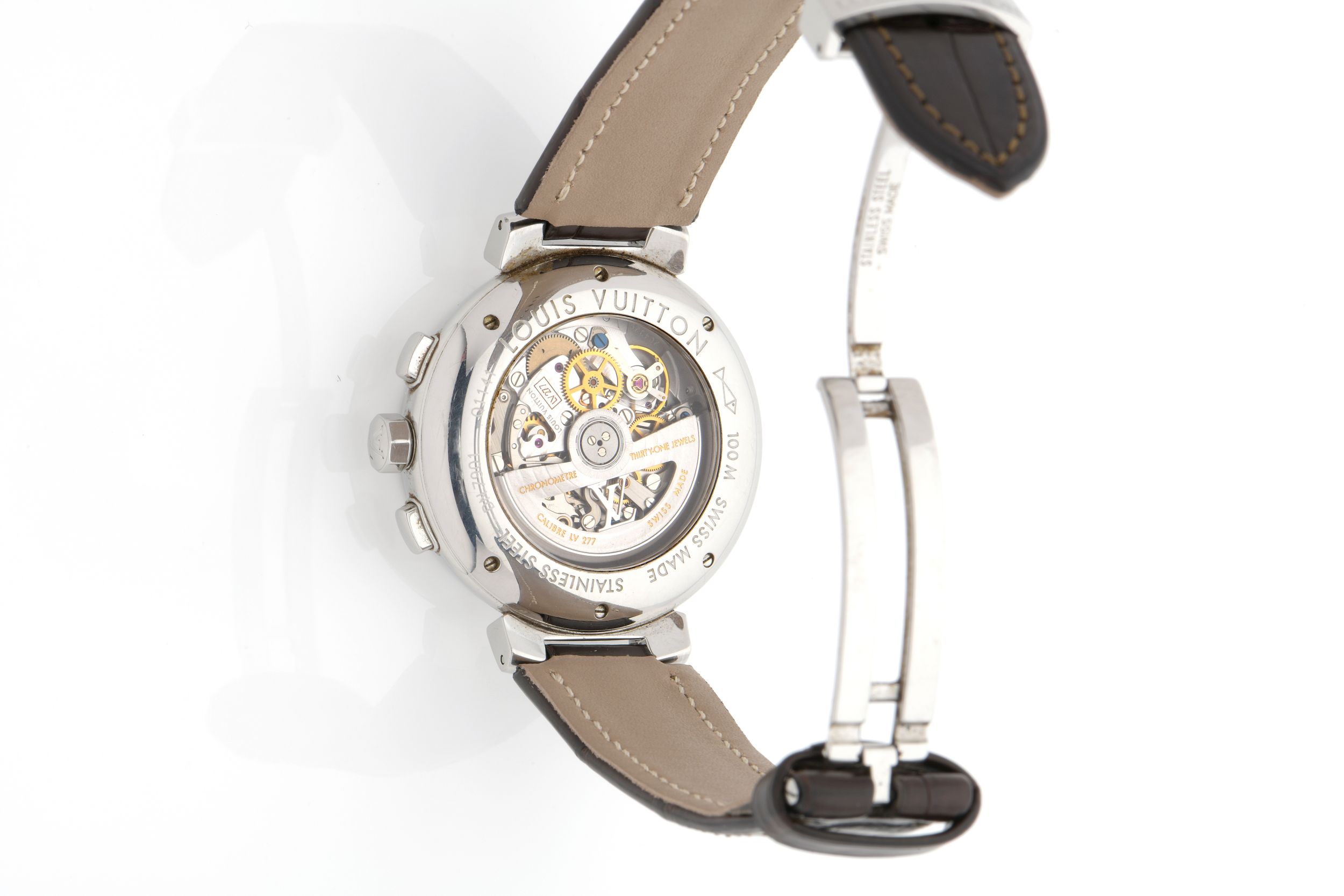 LOUIS VUITTON TAMBOUR CHRONOGRAPH LV 277 – Image 3