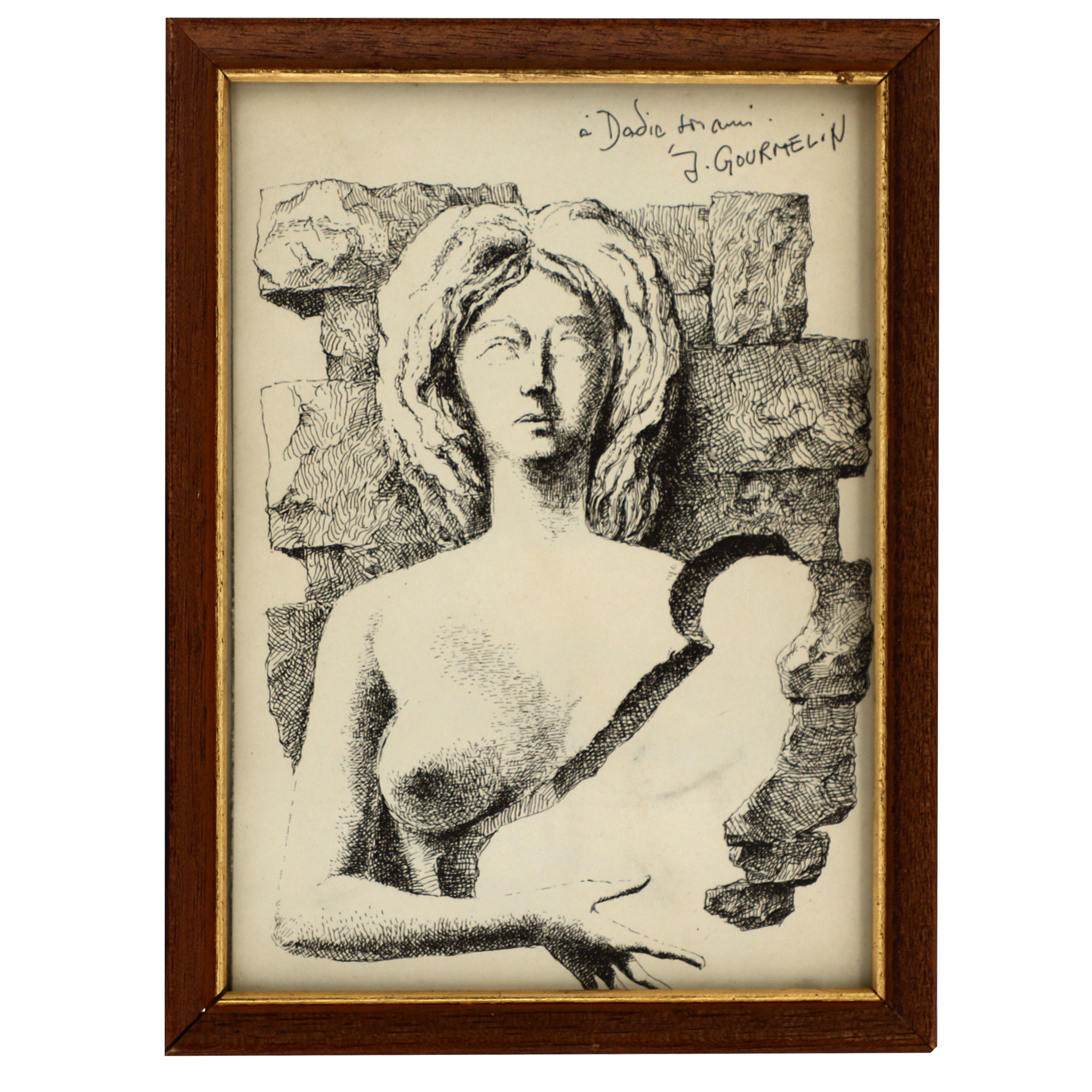 GOURMELIN (1920-2011) et REDON né en 1946 – Image 4